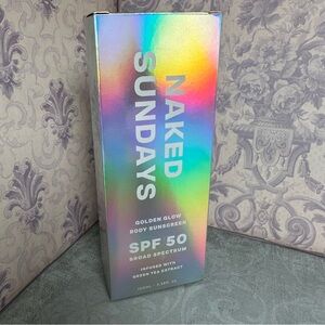 Naked Sundays SPF50 Golden Glow Body Sunscreen